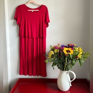 J.Jill Dress w/Oyster Shell Buttons